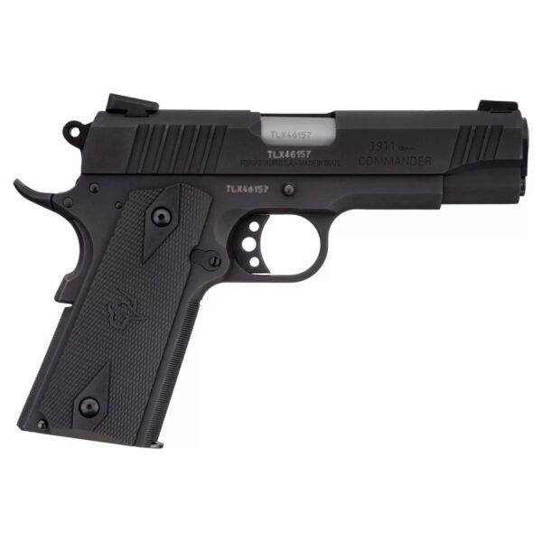 Taurus 1911 commander handgun 9mm luger 9rd magazine 4. 2" barrel black finish