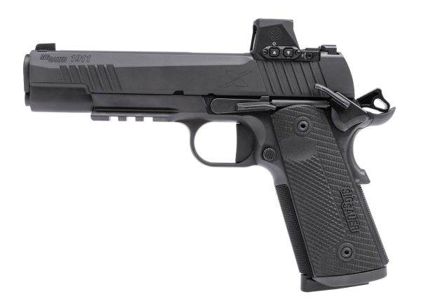 Sig sauer 1911x 45acp blk/blk 5" romeo-x