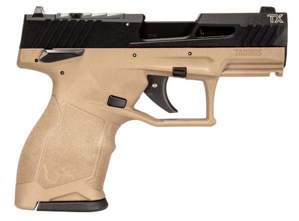 Taurus tx22c 22lr bk/fde 3. 5" 13+1 ts