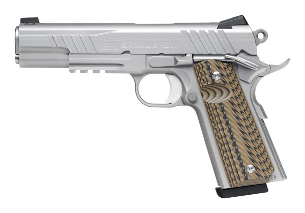 Savage arms 1911 gov 45acp ss/ss rail