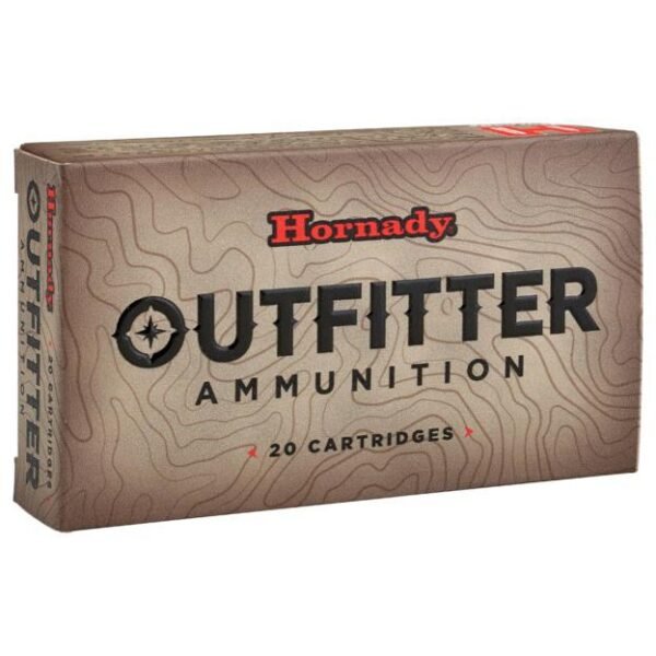 Hornady outfitter rifle ammunition. 30-06 sprg 150gr cx otf 3000 fps 20/ct