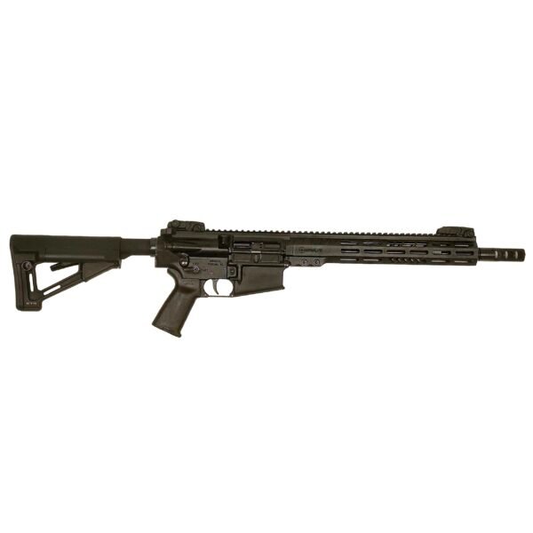 Armalite ar-10 tactical 14 rifle. 308 win 25rd magazine 14. 5" barrel 7-positon stock black