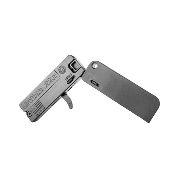 Trailblazer firearms lifecard. 22lr single action handgun sniper grey