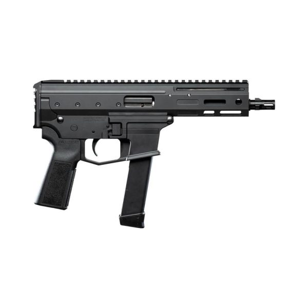 Angstadt arms mdp-9 gen 2 handgun 9mm luger 17rd magazines (2) 6" 1/2x28 threaded barrel black