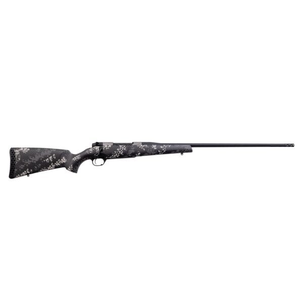 Weatherby mark v backcountry 2. 0 ti rifle 6. 5 creedmoor 4rd magazine 22" barrel synthetic stock grey and white