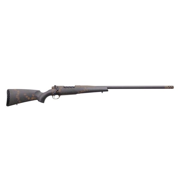 Weatherby mark v backcountry 2. 0 carbon 6. 5 creedmoor rifle 4rd magazine 22" barrel green and brown