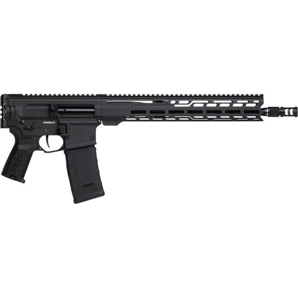 Cmmg dissent mk4 handgun. 300 blk 30rd magazines (2) 14. 5" 5/8x24" threaded barrel black