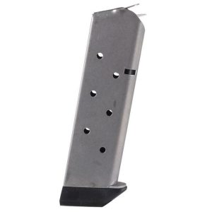 Chip mccormick shooting star classic 1911 magazine w pad. 45 acp stainless steel 8/rd