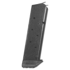 Chip mccormick shooting star m1911 handgun magazine blued steel w pad. 45 acp 8/rd