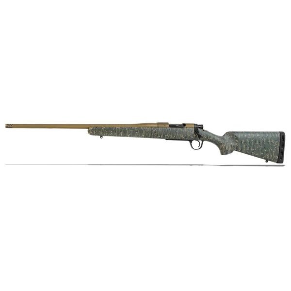 Christensen arms mesa left hand rifle 6. 5 creedmoor 4rd magazine 22" bronze barrel green w/ black & tan webbing