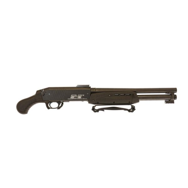 Standard manufacturing sp-12 compact pro shotgun 12 ga 3" chamber 5rd magazine 14. 5" barrel brown