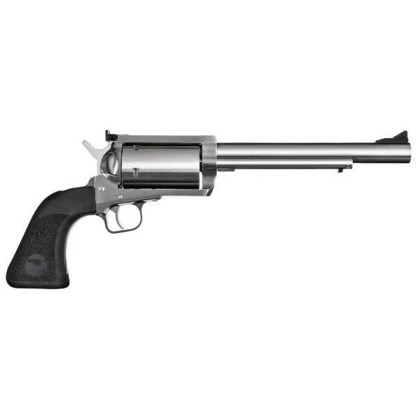 Magnum research bfr revolver handgun. 357 magnum 6rd capacity 7. 5" barrel silver with black grip