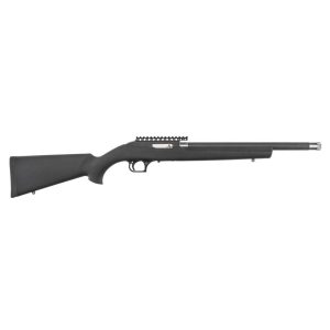 Magnum research mlr switchbolt rimfire rifle 22 lr 10/rd 16. 5" threaded barrel hogue overmolded black stock