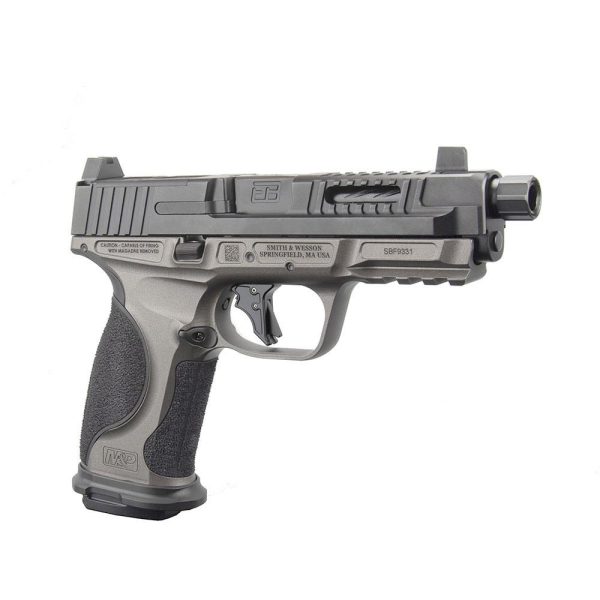 Ed brown fueled m&p metal f1 handgun 9mm luger 17&19rd magazine 4. 65" threaded barrel  optic ready black
