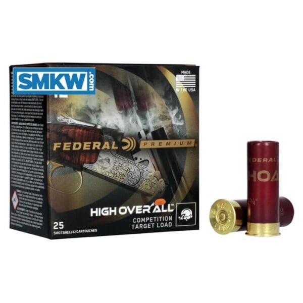 Federal premium hoa 12ga 2 3/4 in 1oz 1290 fps 3 1/4 dram 8. 5 ammo 25rd