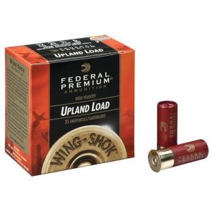 Federal premium wing-shok high-velocity 12 ga 2 3/4" max 1 1/8 oz #467. 5 1500 fps - 25/box