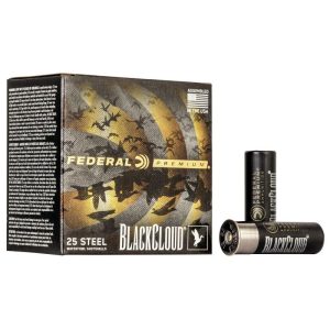 Federal black cloud fs steel shotshell 28ga 3" 3/4oz 1400 fps #4 25/ct