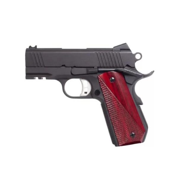 Fusion firearms ncom d handgun 9mm luger 10rd magazine 3. 25" barrel wood grips w/rail