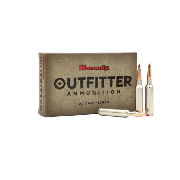 Hornady outfitter rifle ammunition 7mm prc 160 gr cx otf 3000 fps 20/ct