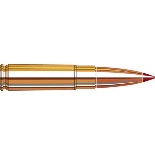 Hornady custom rifle ammunition. 300 blackout 110gr cx 2285 fps 20/ct