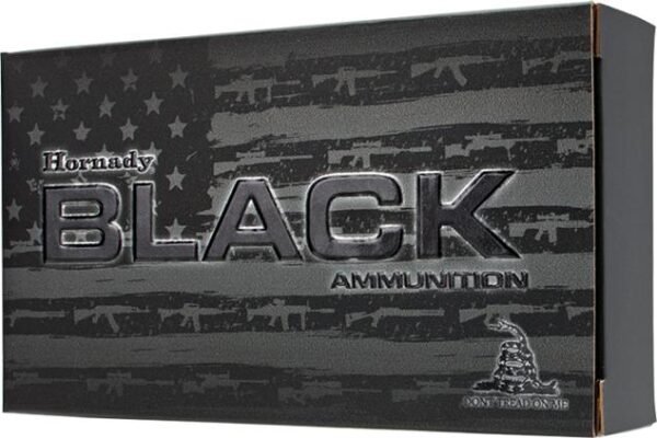 Hornady black rifle ammunition. 300 aac blackout. 208 gr a-max 1020 fps 20/ct