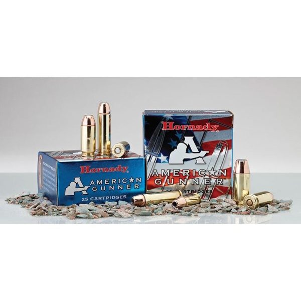 Hornady american gunner handgun ammunition. 380 acp 90 gr xtp 1000 fps 25/ct