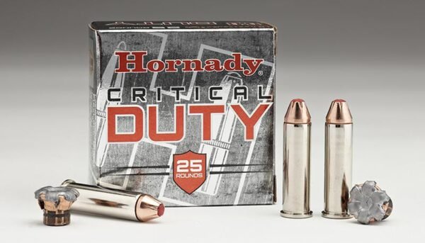 Hornady critical duty handgun ammo. 357 mag 135 gr flex tip 1275 fps 20/box