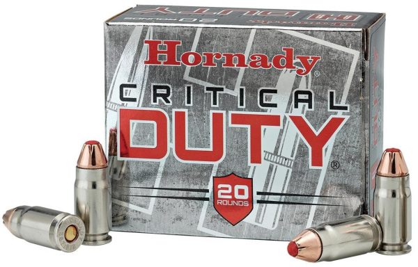 Hornady critical duty handgun ammo. 357 sig 135 gr flex tip 1225 fps 20/box