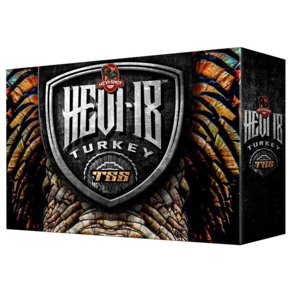 Hevi-shot tss turkey shotshells 12 ga 3. 5" 2-1/4oz 1250fps #7 5/ct