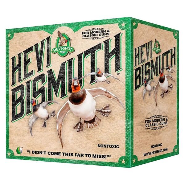 Hevi-shot hevi-bismuth shotshells 12ga 3" 1-3/8oz 1450 fps #1 25/ct