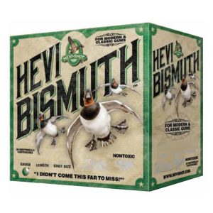 Hevi-shot hevi-bismuth shotshells 12ga 3" 1-3/8oz 1450 fps #4 25/ct