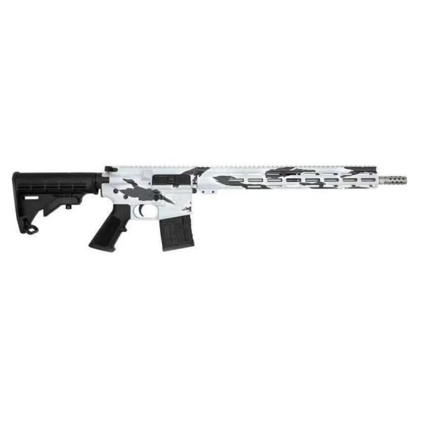 Glfa. 223 wylde rifle. 223 wylde 30rd magazine 16" threaded barrel snow camo stainless steel with 15. 25" handguard