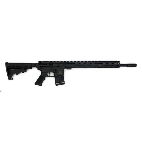 Great lakes ar-15 rifle 450 bushmaster 5rd magazine 18" barrel nitride black