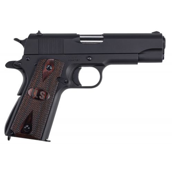 1911ai gi specs matte blk finish  commander. 45 cal 4. 25 bbl w/wood grips