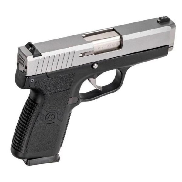 Kahr arms cw9 handgun 9mm luger 7rd magazine 3. 5" barrel black with silver slide