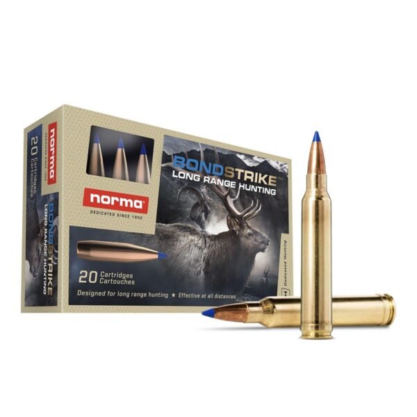 Norma bondstrike rifle ammunition. 300 wsm 180gr pt 3084 fps 20/ct