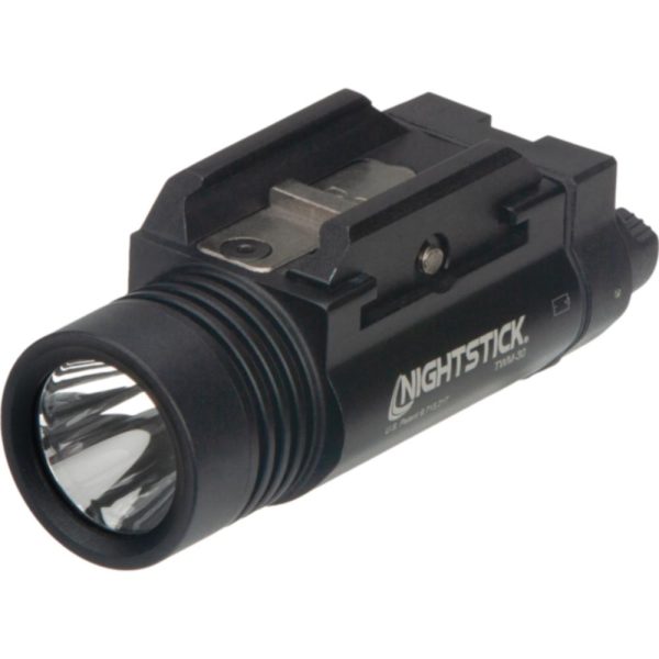 Nightstick metal weapon-mounted light w/ independent switches 1200l black