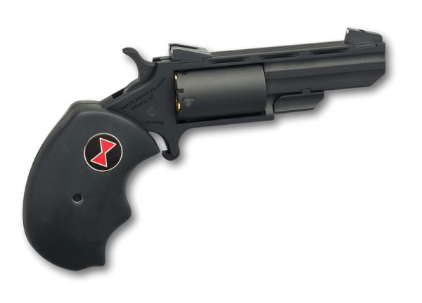 North american arms 22mag 2" black widow blk