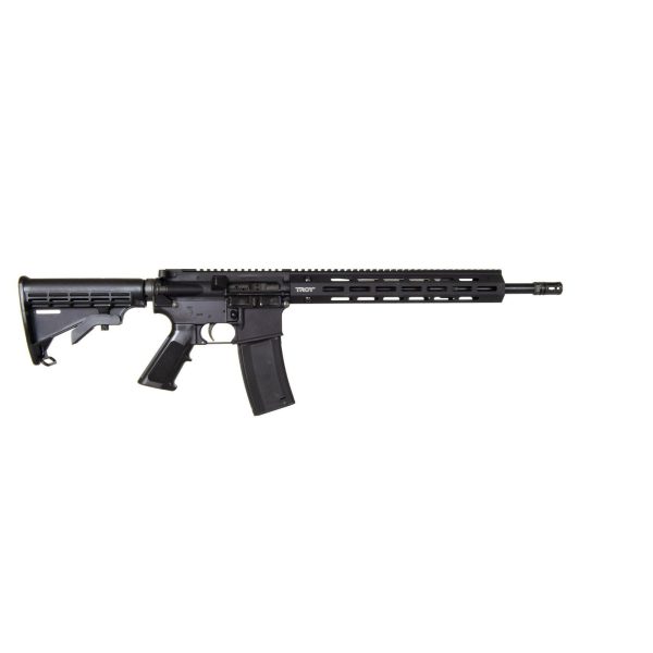 Troy cqb spc-a3 rifle 5. 56mm 30rd magazine 16" barrel optic ready