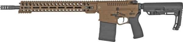 Revolution. 308 rifle 16. 5"  barrel 14. 5" rail cerakote burnt bronze