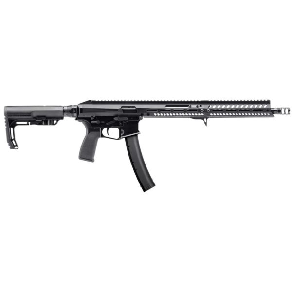 Patriot ordnance factory phoenix rifle 9mm 35rd magazine 16. 5" barrel black with mlok rail
