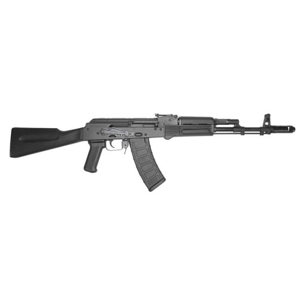 Riley defense rak74-p rifle 5. 45x39mm 30rd magazine 16. 25" barrel black poly furniture