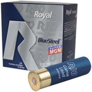 Rio royal blue steel 20 ga 3" max 1 oz #2 1400 fps 25/box