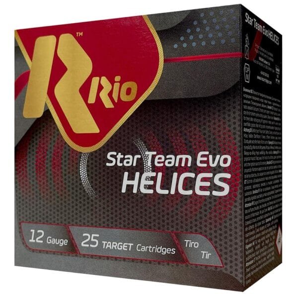 Rio star team evo helice hv shotshell 12ga 2-3/4" 1oz 1315 fps #7. 5 25/ct