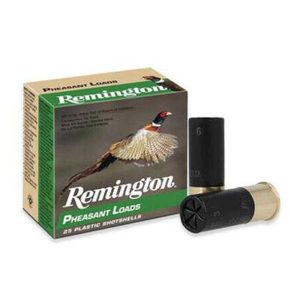 Remington pheasant loads shotshells 12 ga 2-3/4 in 1-1/4 oz #7. 5 1330 fps 25/ct