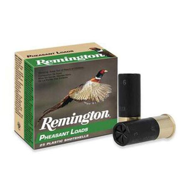 Remington pheasant loads shotshells 12 ga 2-3/4 in 1-1/4 oz #7. 5 1330 fps 25/ct