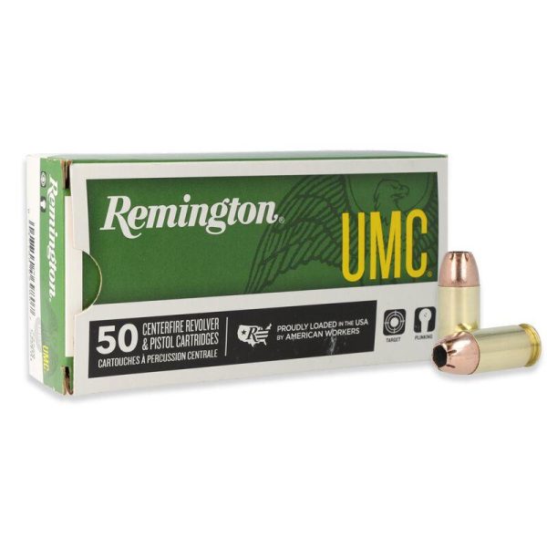 Remington umc handgun ammunition. 45 acp 230 gr jhp 835 fps 50/ct