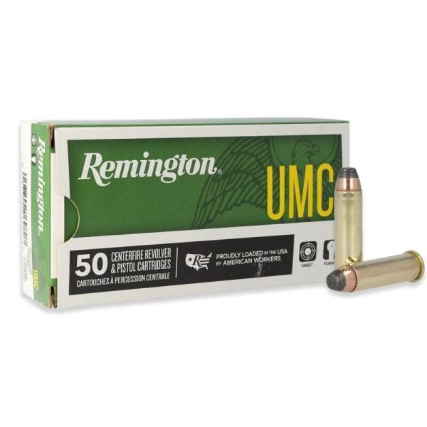 Remington umc handgun ammunition. 357 mag 125 gr jsp 1450 fps 50/ct