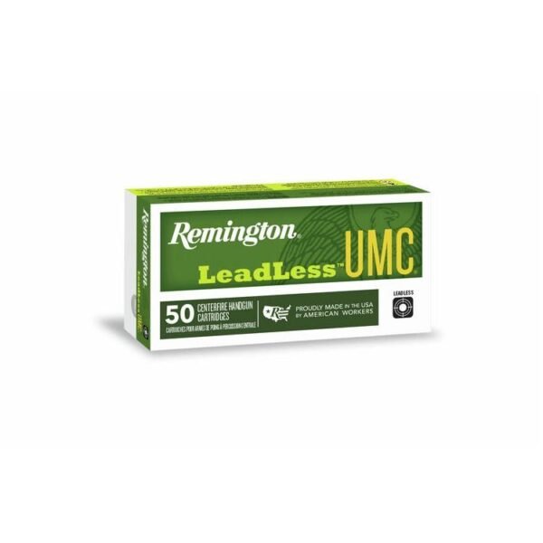 Remington umc handgun ammunition. 40 s&w 180 gr fneb 990 fps 50/ct