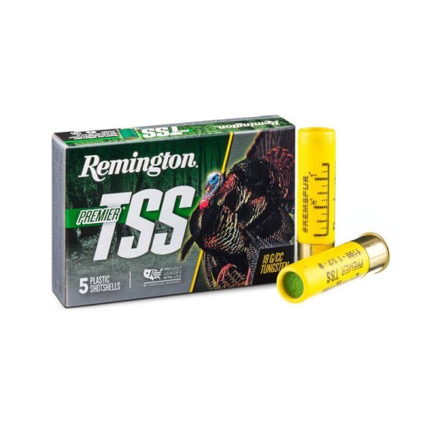 Remington premier tss turkey shotshells 20 ga 3 in 1-1/2 oz 1100 fps #7 5/ct